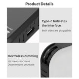 Magnetic Pocket RGB Photography Fill 2500K-9000K 20 Lighting Effects Video Conference Light Built-in Battery