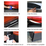 Side Skirt Sills Stickers For F30 F31 F32 F33 F15 F16 F10 E60 E61 Carbon Fiber Vinyl Decals Car Body Decoration