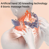 Hand Warmer Hanging Neck Fan Mobile Air Conditioner Portable Air Cooler Shoulder And Neck Massager Usb Electric Neck Massager