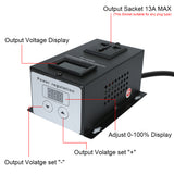Controller Dimming AC 220V 10000W SCR Temperature Speed Adjust Electronic Voltage Regulator Dimmer Thermostat