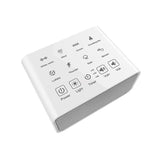 Intelligent white noise machine with natural sound, memory function, adjustable timer