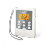 FM AM Radio Mini Portable Stereo Receiver Support Automatic Search Time Display Alarm Function with LED Display