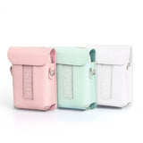 PU Leather Printer Carrying Case Retro Shockproof Storage Bag Dustproonti Drop for Fujifilm Instax Mini k 3