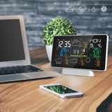 Tuya WIFI Station - 7.5'' Display Thermometer Hygrometer with Indoor/Outdoor Rain/Wind Gauge and Weather Forecast.