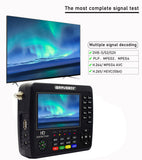 4.3Inch LCD iBRAVEBOX V10 Max+ HD TV DVB-S/S2/S2X Digital Handheld Signal Meter Satellite Finder