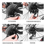 New Good Quality Adjustable Durable Cycg Bike Bicycle Titanium Alloy Rear Derailleur Chain Stay Guard Gear Protector