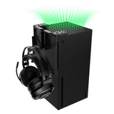 Retractable Hook Game Console Thickened Dust Cover with Earphone Bracket Protection for Series X