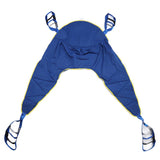 Split Leg Sitting Sling Inner Sponge Care Patient Cervical Spine Walking Sling 4 Lanyards Working Load 230KG for Hospital