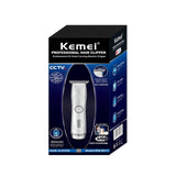 Kemei KM-6011 Portable USB charging Hair Trimmer 0 tool distance Professional Barber Hair Cutting Barber Hair Clipper Cutting