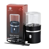 CRUSHER LTQ Intelligent Electric Dry Herb Grinder Portable Spice Tobacco Cutting hine Grinders for Smoking Accessories