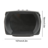 HUD Inclinometer 10 Interfaces OBDII HUD Display Dashboard Universal Plug and Play Fault Clear Multifunction for Cars SUVs RVs