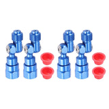 4Pcs 7/8 Inch F-7/8 Inch M Airless Spray Machine Swivel Joint Adapter Silver Swivel Joint For Wagner/Graco Paint Sprayer