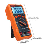 T21L LCR Digital Multimeter 6000 Counts Smart Burn-Proof High Precision Current Resistance Meter Handheld Voltmeter Tester