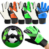 Children's Glove Latex Goalkeeper Protection Adults Teenager Anti-Slip Football Gloves Soccer Goalie