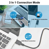 JOOYTEC Wireless 2.4G 1D 2D Bluetooth Barcode Scanner QR Code Reader For PC iPhone Support iOS Android