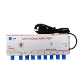 JMA 10308 Cable TV Booster CATV Signal Amplifier 1 IN 8 OUT 30DB 220V
