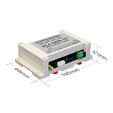 SMS GSM 4ch remote Relay Switch Controller KL4-GSM Gate Door Opener Support Temperature Humidity Monitor Power Fail Alarm