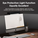 Hanging Bladeless Fan - Rechargeable, Adjustable Angle, Low Noise For Computer Screen & Office