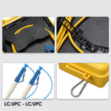 LC UPC Single Mode 9/125um 1310/1550nm 500M OTDR Launch Cable Box, Fiber Ring otdr launch cable,
