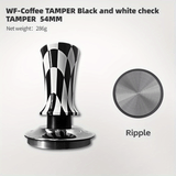 1pc Adjustable Depth Concentrate Tamper - Transparent Black and White Plaid