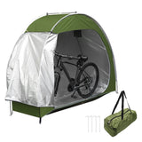 Outdoor Bike Tent 210D Oxford Fabric Waterproof Bicycle Storage Shed for Bikes