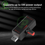 Mini USB Governor Wind Controller Air Volume Regulator Coog Mute Multi Function Fan Speed Switch Module DC 5V