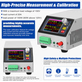 2.4inch Color Screen Multifunction Electronic Load Support Constant Current/Power/Resistance Mode with Data Calibration Multiple