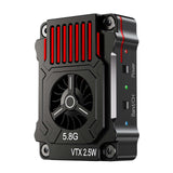 1 Set Image Transmission Module Board Metal Housing Skin 2.5W VTX for Long-distanced FPVs Aircraft Replacement