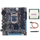H Computer Mboard S A1151 6/7 Nerat Cpu Ddr4 Ram+g3930 Cpu+s Cable+therm