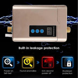 Eu Plug Electric Er 4000w Tankless Hot Er Er Faucet Tap Tat Hea