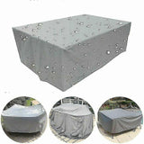 2025 Latest Model Cover for Garden Table, Rectangular Protective Cover Waterproof Tarpauli