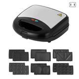 Practical Stainless Steel Sandwich Press Waffles Baking Pans Breakfast Maker Suitable for Quickly Making Breakfasts