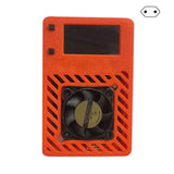 (orange color) Advanceds NerdAxe Bitaxe Bitcoins Miners with BM1366 Chip for Enhanceds Efficiency and Performances  orange color