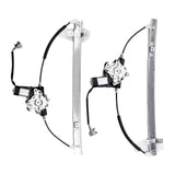 2Pcs Rear LH/rh Power Window Regulator with Motor for Nissan for Armada