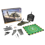 Remote Control Helicopter 4CH Brushless Motor Gyro Stabilized Model Helicopter with LED Light for Beginner Professional