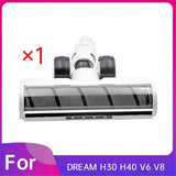 Floor Brush Head for DREAM H30 H40 V6 V8 Vacuum Cleaner Accessories Electric Floor Brush with Green Led Light Contains B