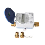 Tuya Zigbee Smart Ultrasonic Water Meter DN20 LCD Digital Display IP68 Waterproof Water Flow & Consumption Monitoring