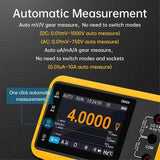 DM40 Digital Oscilloscope Multimeter Signal Generator 3-in-1 50M Sample Rate Voltage Diode Handheld Automotive Tools,C