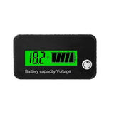 2025 Latest Model 8-90V Acid Battery Capacity Indicator Motorbike Digital