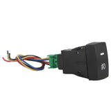2025 Latest Model Pin Black Plastic Car Push Button Fog Light Switch for Civic
