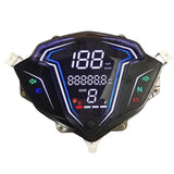 2025 Latest Model Motorcycle Dashboard LCD Digital Gauge Instrument Cluster Speed Odometer