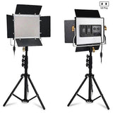 (US Plug) VLOGLITE W660S For Video Film Recording 3200-6500K Lighting LED Video Light with Tripod