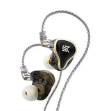 (ZAS Standard Version(Black) Black) KZ ZAS 16-unit Ring Iron In-ear Wired Earphone, Standard Version