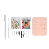 Pimple Popping Toys Elastic Acne Squeezing Funny Toy Balls Worm Shape Decompression Toy