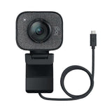 Logitech StreamCam Full HD 1080P / 60fps Auto Focus USB-C / Type-C Port Live Broadcast Gaming Webcam, Built-in Microphone