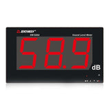 SNDWAY SW526A Wall-mounted DB Sound Level Meter Noise Tester with Large Screen 18-inch Display