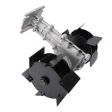 7cm Loose Soil Wheel Robust Metal Multifunctional Mower Loosening Wheel Replacement 28 X 9mm / 1.1 X 0.35in