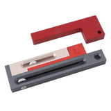 Table Saw Slot Adjuster Regulator Woodworking Movable Measuring Block for Mortise Tenon Measurement Table Saw 4inch