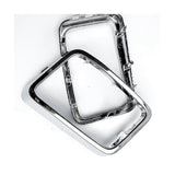 Chrome Front Grille Cover Grill Ring Inserts Frame Trims Kit For 2017-2022 6ml09sz0aa
