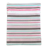 Portable Waterproof Baby Cotton Diapers Outdoor Pouch Dry/Wet Storage Bag(Pink Stripe)